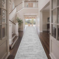 3x20 Runner Rug Non Slip,Washable Hallway Runner Rug,Grey by Restydon