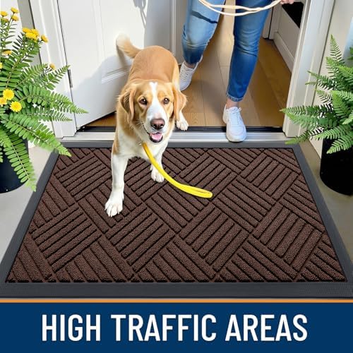 OLANLY Front Door Mat Outside Entrance 59x23, Waterproof Heavy-Duty Doormat - Image 6