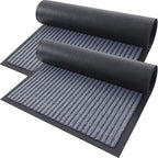 OLANLY 2-Pack Front Door Mats 29.5x17, Waterproof Heavy-Duty Doormats by OLANLY