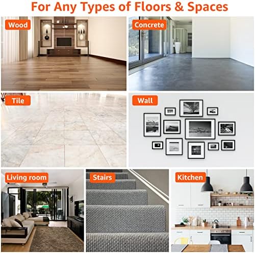 ZONGOOL 48PCS Rug Tape Non Slip Rug Pad Grippers Double Sided Carpet Tape - Image 6