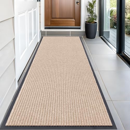 OLANLY Front Door Mat 59x23, Waterproof Heavy-Duty Indoor Outdoor Doormat by OLANLY