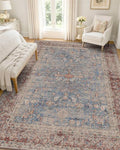 OLANLY 5x7 Washable Area Rug, Soft Non Slip Carpet for Bedroom Living Room by OLANLY