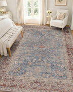 OLANLY 5x7 Washable Area Rug, Soft Non Slip Carpet for Bedroom Living Room by OLANLY
