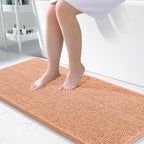 OLANLY Large Bathroom Rugs 50x30, Extra Soft Absorbent Chenille Bath Rugs by OLANLY