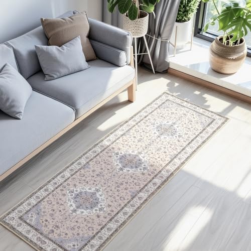 Ophanie Beige Wool Area Rugs 2x6 for Bedroom Living Room, Fluffy Shag Fuzzy Carpet, Plush Shaggy Rug, Indoor Carpet for Kids Boys Dorm Home Decor Aesthetic, Nursery with 99 pcs Pile fibers - Image 5