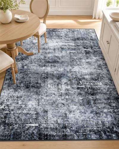 OLANLY 3x5 Washable Accent Rug, Soft Non Slip Carpet for Entryway Bedside by OLANLY