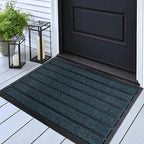 ubdyo Extra Durable Door Mat Outside Entrance (30" x 17", Bright Blue) by UBDYO