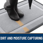 OLANLY Front Door Mat Outside 71x23, All-Season Heavy-Duty Rubber Doormat - Image 4