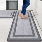 Mattitude Kitchen Mats Set of 2,Cushioned Anti-Fatigue Non-Skid Rug Sets by Mattitude