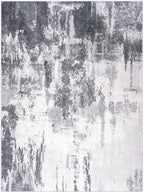 Area Rug 4x6 Dark Grey Rug Washable Boho Rugs Non Slip Low Pile Abstract Small Carpet for Entryway, Bedroom, Kitchen, Classroom, Kids Room, Office, Dorm, Dining Room - Image 7