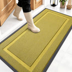 OLANLY Front Door Mat Outside 47x23, All-Season Heavy-Duty Rubber Doormat by OLANLY