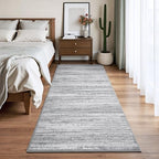 Chicrug 2x6 Grey Washable Runner Rug for Hallway Kitchen Entryway Non Slip - Image 3