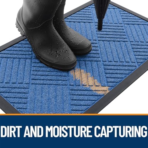 OLANLY Front Door Mat Outside Entrance 47x23, Waterproof Heavy-Duty Doormat - Image 3