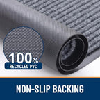 OLANLY Front Door Mat 47x17, Waterproof Heavy-Duty Indoor Outdoor Doormat - Image 3