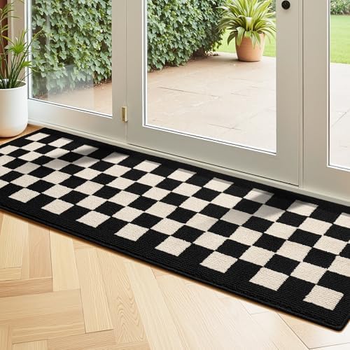 GRANNY SAYS Indoor Outdoor Doormat 20x59 Non-Slip Washable Entry Mat by GRANNYSAYS
