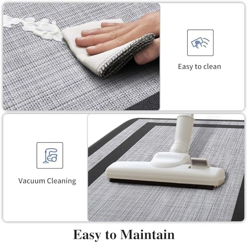 Mattitude Kitchen Mats Set of 2,Cushioned Anti-Fatigue Non-Skid Rug Sets - Image 5