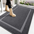 OLANLY Front Door Mat Outside 59x30, All-Season Heavy-Duty Rubber Doormat by OLANLY