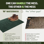 WaterHog Boxwood Front Door Mat Indoor Outdoor Entrance, All-Weather Mats - Image 5