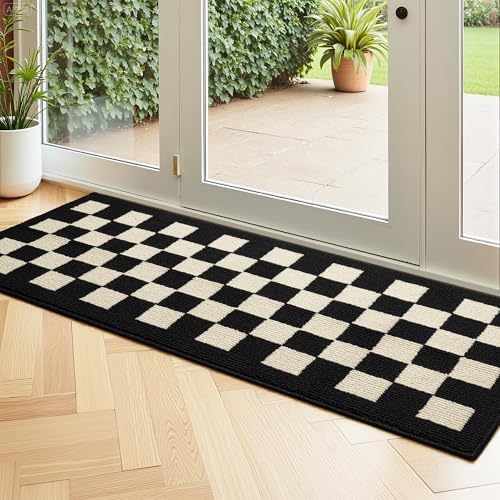GRANNY SAYS Indoor Outdoor Doormat 20x47 Non-Slip Washable Entry Mat by GRANNYSAYS