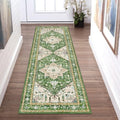 Yamaziot Washable Runner Rug, 2x6 Non-Slip Boho Vintage Hallway Kitchen Rug by Yamaziot
