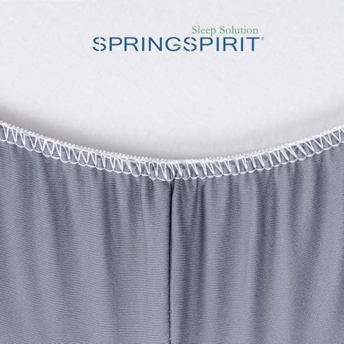 Box Spring Cover Queen Size with Smooth and Elastic Woven Material - Image 5