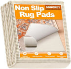 Songrey Non-Slip Rug Pad 2x6 FT, White by Unknown