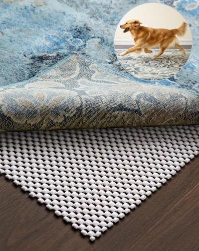 Veken 3x5 Ft Rug Pad Gripper for Hardwood Floors, Non Slip Rug Pads for Area Rugs, Thick Rug Grippers for Tile Floors, Under Carpet Anti Skid Mat, Keep Your Rugs Safe and in Place by Veken