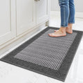 StepRite Chenille Kitchen Rug, Kitchen Mat for Floor, 32'' x 20'', Grey by Bringcushiontoyourlife