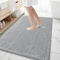 OLANLY Large Bathroom Rugs 59x35, Extra Soft Absorbent Chenille Bath Rugs by OLANLY