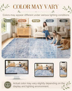 OLANLY 2x5 Washable Runner Rug, Soft Non Slip Carpet for Hallway Kitchen - Image 2