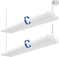 JTT LED Linear High Bay Light 300/240/200W,3FT 45000LM Linear Shop Light Commercial 120-277V,4000/5000K High Bay Lights Shop Workshop Store Commercial Supermarket Warehouse Basement,2-Pack ETL