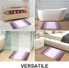 OLANLY Small Bathroom Rugs 35x16, Extra Soft Absorbent Microfiber Bath Rugs - Image 7