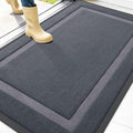 OLANLY Front Door Mat Outside 47x32, All-Season Heavy-Duty Rubber Doormat by OLANLY