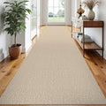 EARTHALL Washable Runner Rug, Non Slip Hallway Runner, 3x18 Ft, Sand/Beige by Unknown