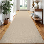 EARTHALL Washable Runner Rug, Non Slip Hallway Runner, 3x18 Ft, Sand/Beige by Unknown