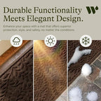 WaterHog Boxwood Front Door Mat Indoor Outdoor Entrance, All-Weather Mats - Image 6