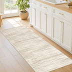 2x6 Runner Rug Non Slip,Washable Hallway Runner Rug,Brown - Image 3