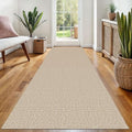 EARTHALL Washable Runner Rug, Non Slip Foyer Runner, 3x8 Ft, Sand/Beige by Unknown