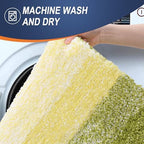 OLANLY Small Bathroom Rugs 24x16, Extra Soft Absorbent Microfiber Bath Rugs - Image 6