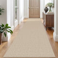 EARTHALL Washable Runner Rug, Non Slip Hallway Runner, 3x10 Ft, Sand/Beige by Unknown