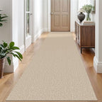 EARTHALL Washable Runner Rug, Non Slip Hallway Runner, 3x10 Ft, Sand/Beige by Unknown
