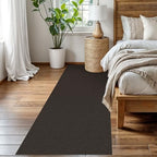 EARTHALL Washable Runner Rug, Non Slip Entry Runner, 3x8 Ft, Taupe/Coffee - Image 6