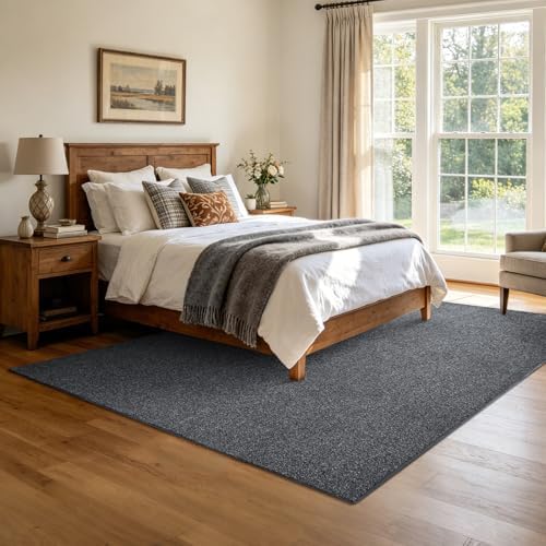 4x6 Black/White Area Rug Washable Non-Slip Soft for Bedroom Living Room - Image 2