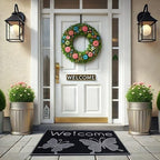 Outdoor/Indoor Rectangular Butterfly Welcome Mat, 19'x31', 8.Butterfly - Image 2