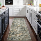 Runner Rugs for Hallways Kitchen 2.6x8 Non Slip Washable Multi Color - Image 3