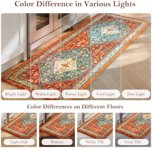 Collive Kitchen Mats Cushioned Anti Fatigue Kitchen Rug Sets, 24''x59'' - Image 7