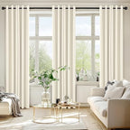 MIULEE Blackout Curtains for Bedroom 2 Panels 40 x 84 Inch Long Birch - Image 6