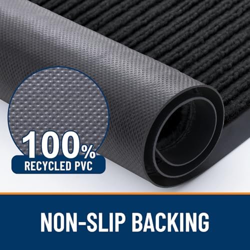 OLANLY 2-Pack Front Door Mats 59x34, Waterproof Heavy-Duty Doormats - Image 3