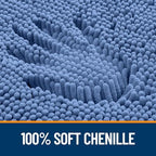 OLANLY Large Bathroom Rugs 40x32, Extra Soft Absorbent Chenille Bath Rugs - Image 3