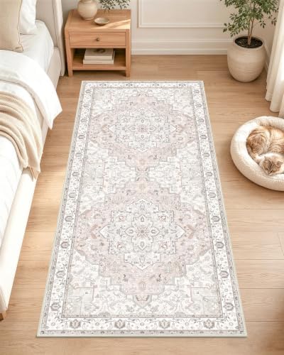 OLANLY 2x5 Washable Runner Rug, Soft Non Slip Carpet for Hallway Kitchen by OLANLY